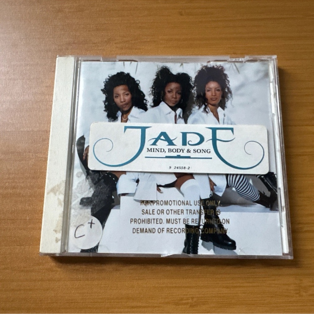 RARE !! Jade - Mind Body & Song CD 1994 Unplayed Promo w/ Hype Music